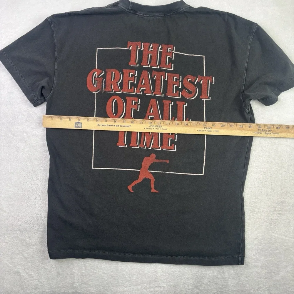 Abercrombie & Fitch Muhammad Ali The Greatest Grey Short Sleeve Graphic Shirt XL